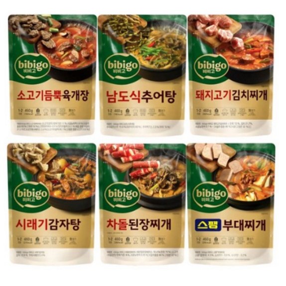 프리미엄 비비고 6종 즉석국 26,960원