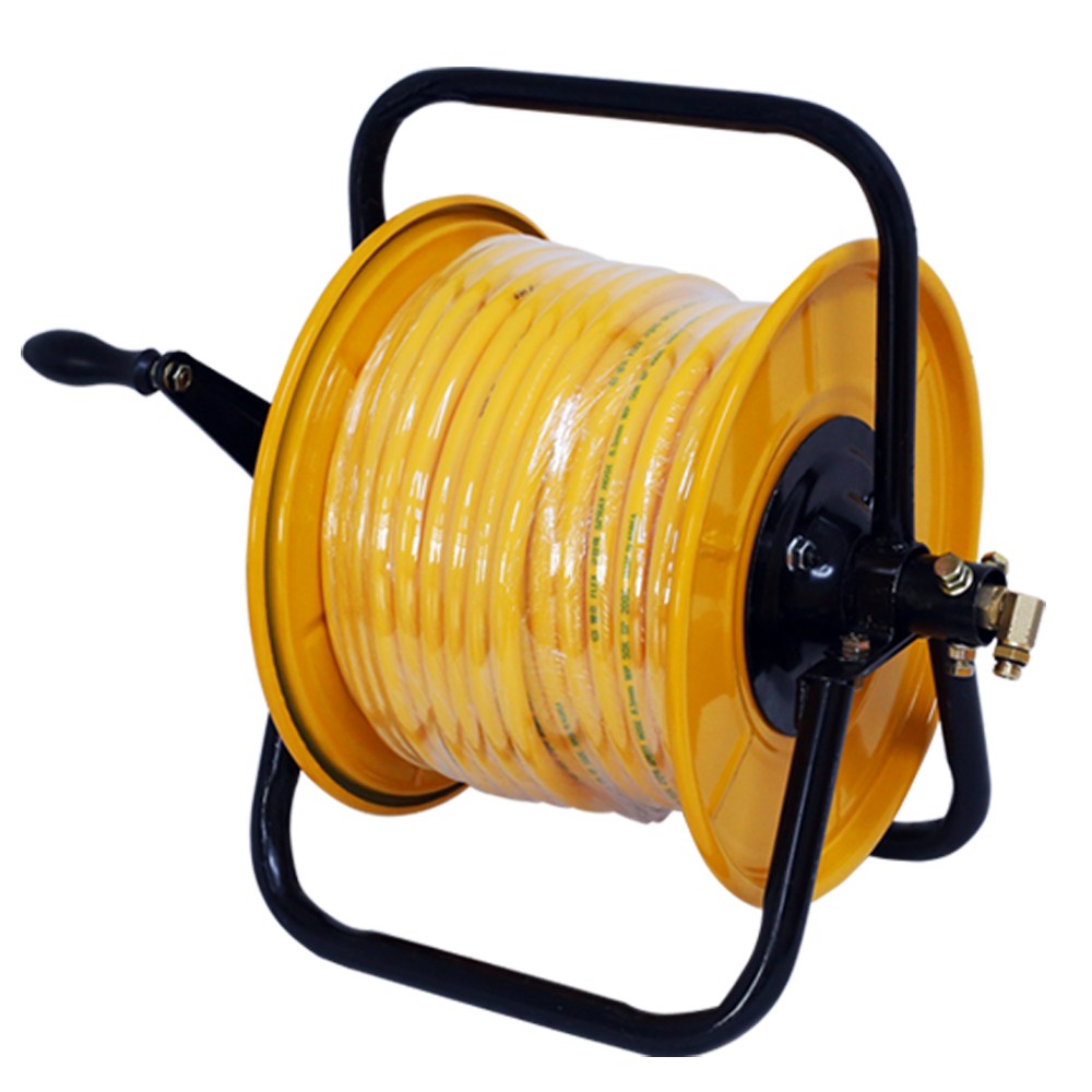 고압호스릴 50M 동력분무기 엔진 농사 농약 텃밭 분사 강력 살포기 제초 양수기 펌프 비료, 1개, 현재가 149,000원