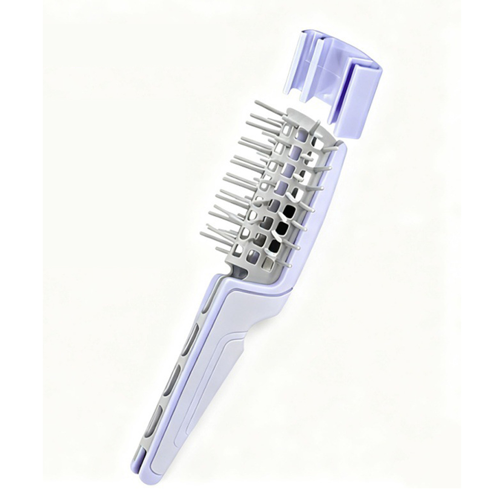 salimm 정전기방지 안엉키는빗 볼륨업 드라이 마사지 롤 빗 브러쉬 2in1, 1개, 퍼플 9,850원