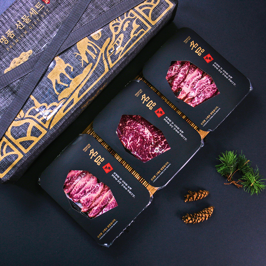 [환불보장] 1++ 구이용 최고급부위 한우선물세트 108,800원