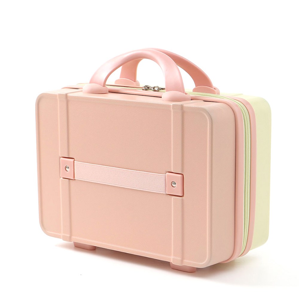 이샵 여행용 레디 백 미니 캐리어 레몬+핑크 미니캐리어 소형가방 휴대하기좋은크기 31,400원