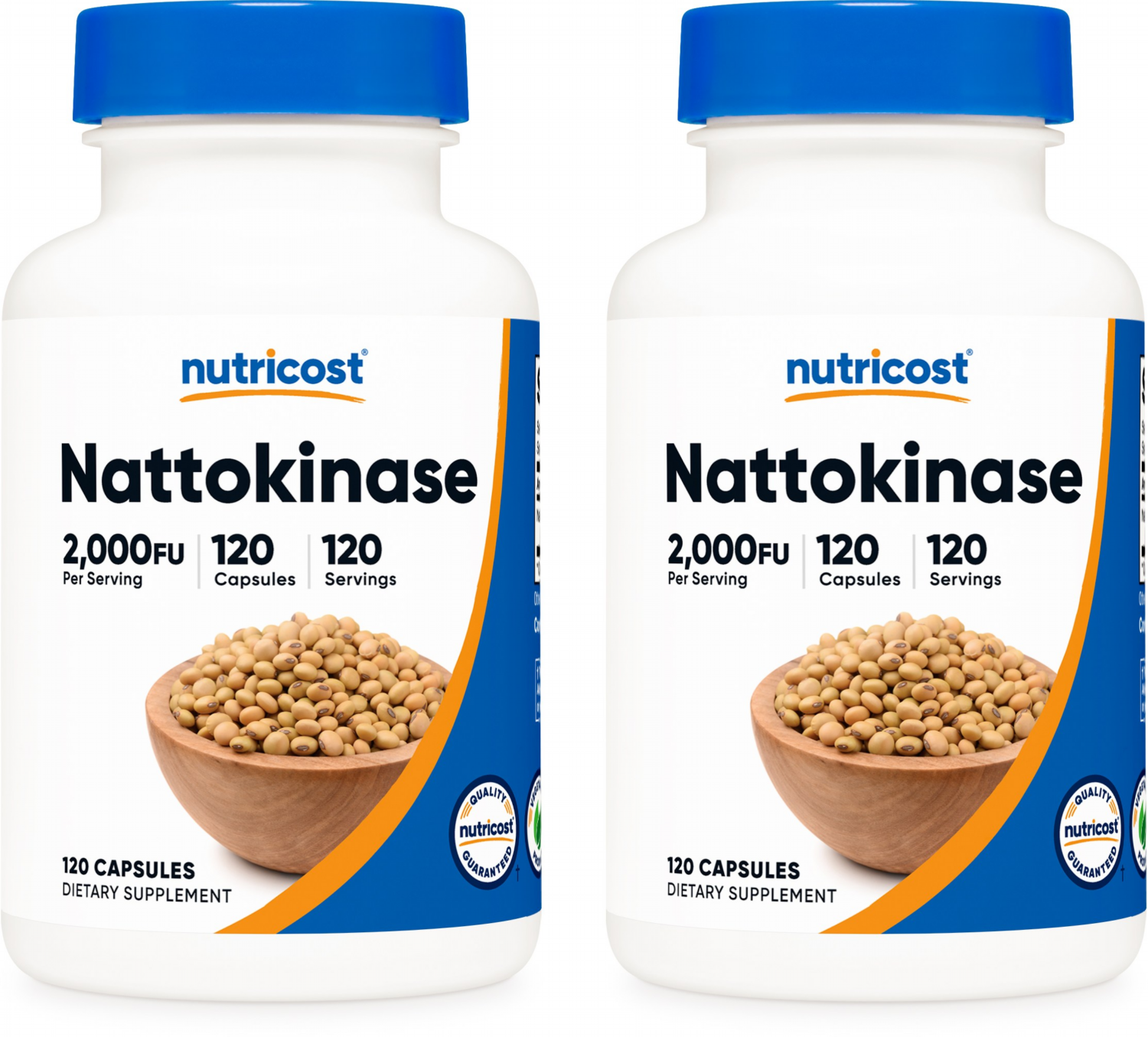 뉴트리코스트 나토키나제 2000FU 100mg 캡슐 2병, 120정, 2개 41,200원