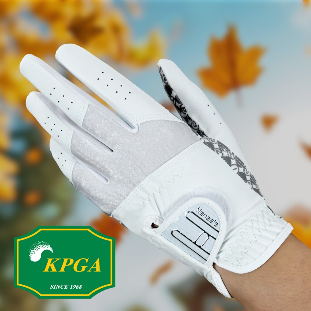 [26년형]NEW 핸즐 여성 골프장갑 양손 왼손 연습용 필드용 물세탁OK, 화이트, 1세트 10,500원