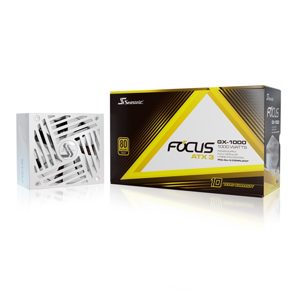 시소닉 NEW FOCUS V4 GX-1000 GOLD 풀모듈러 ATX3.1 화이트 265,000원