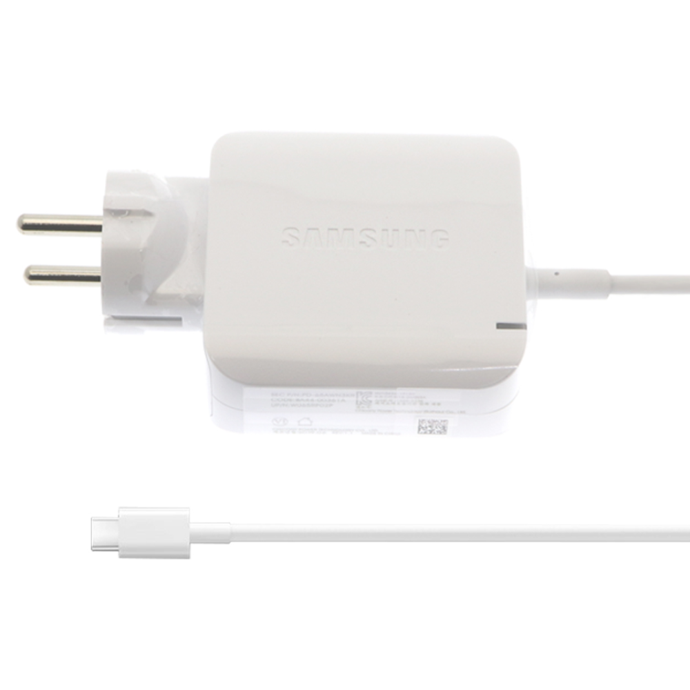 (삼성전자) 아답터, 100~240V / 1.5A 65W (USB-C) PD-65AWN3KR/W18-065N3A 전원 코드 일체형 (박스포장) *삼성노트북 PEN S 전용*, 1개 77,500원