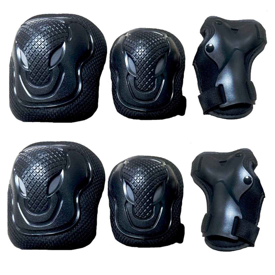 휘경일 자전거 스포츠 보호장비 6종 세트, 블랙, 1세트 15,500원