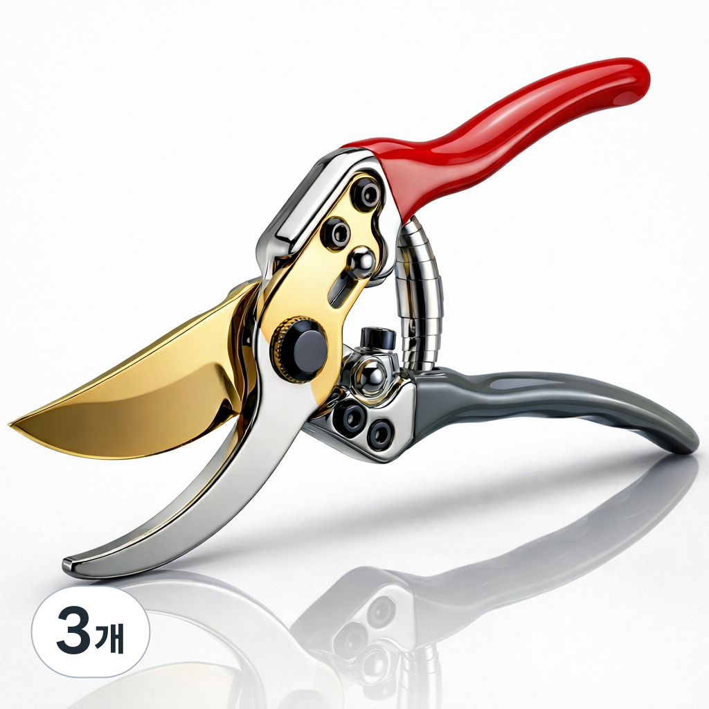 [명품] 모아젤 SK5 고탄소강 원예 전지가위 - 고급형 가지치기 조경 원예 고강도 날, 3개 32,800원