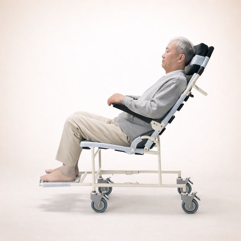 온빛케어 복지용구 리클라이너 휠체어형 장애인 노인 이동형 목욕의자 엠티씨에이 43,200원