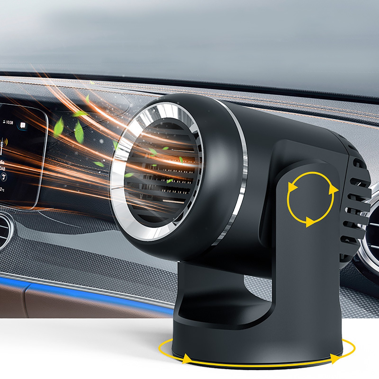 메이원 12v 24v 차량용 히터 화물차 온풍기 자동차 난방 성애제거 360도 회전 17,700원