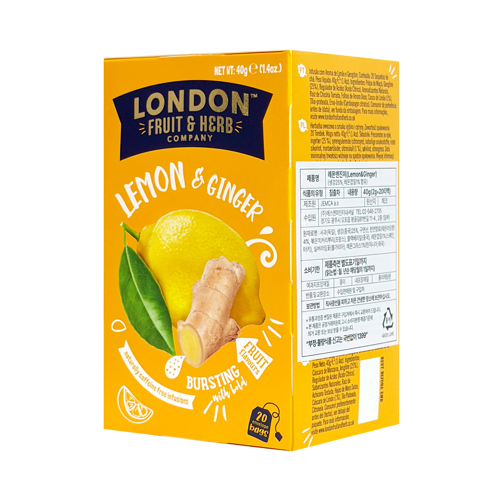 런던프룻앤허브 레몬앤진저 7,500원