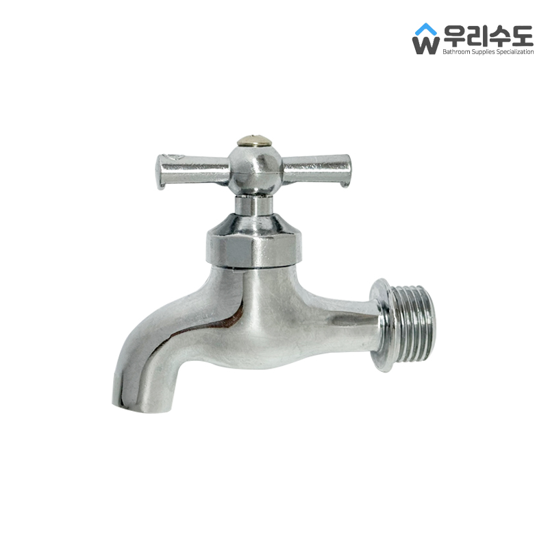 우리수도 m가로 일자꼭지 수도꼭지 5,000원