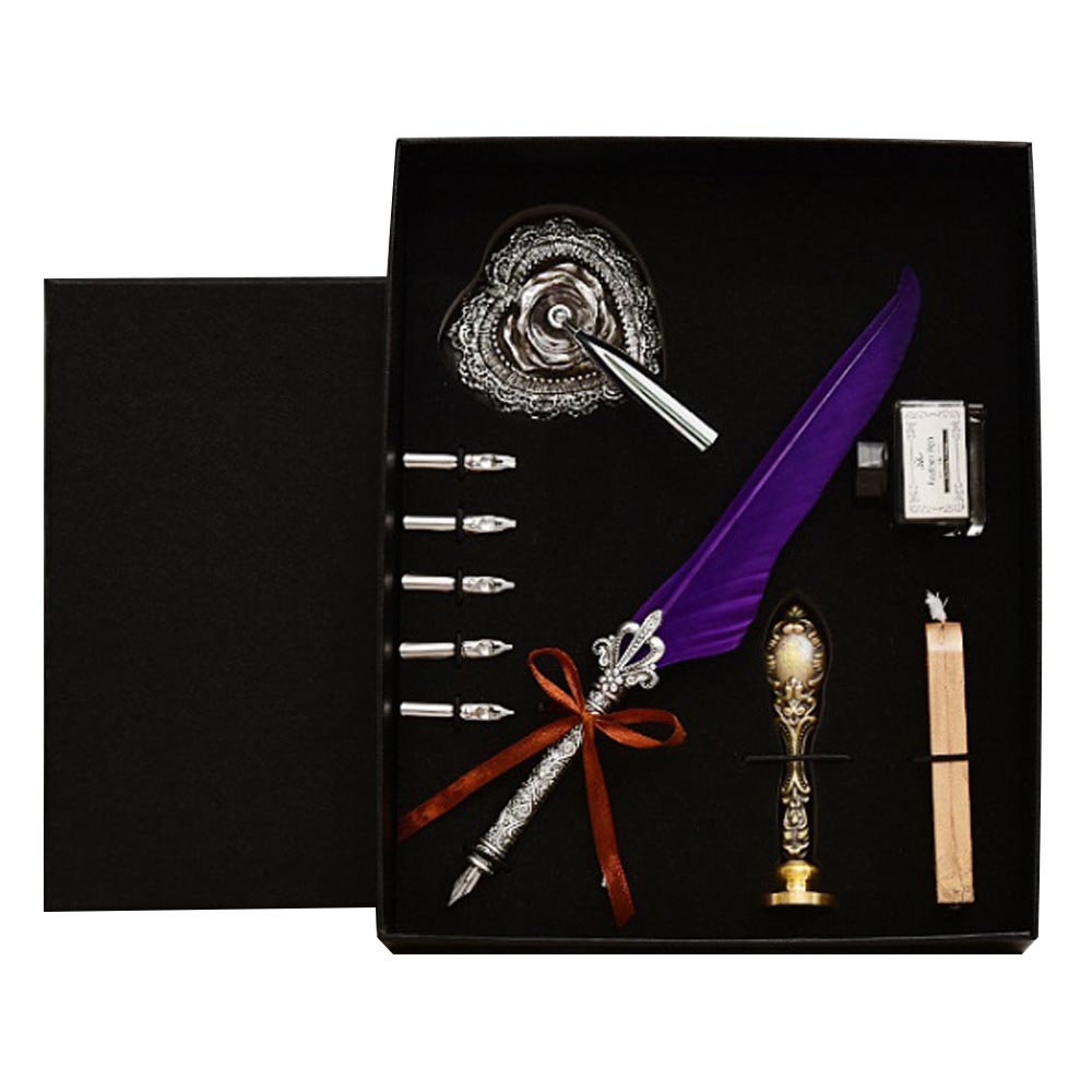 Tree 루아 퀼 만년필 세트, 1.0mm, 퍼플 20,090원