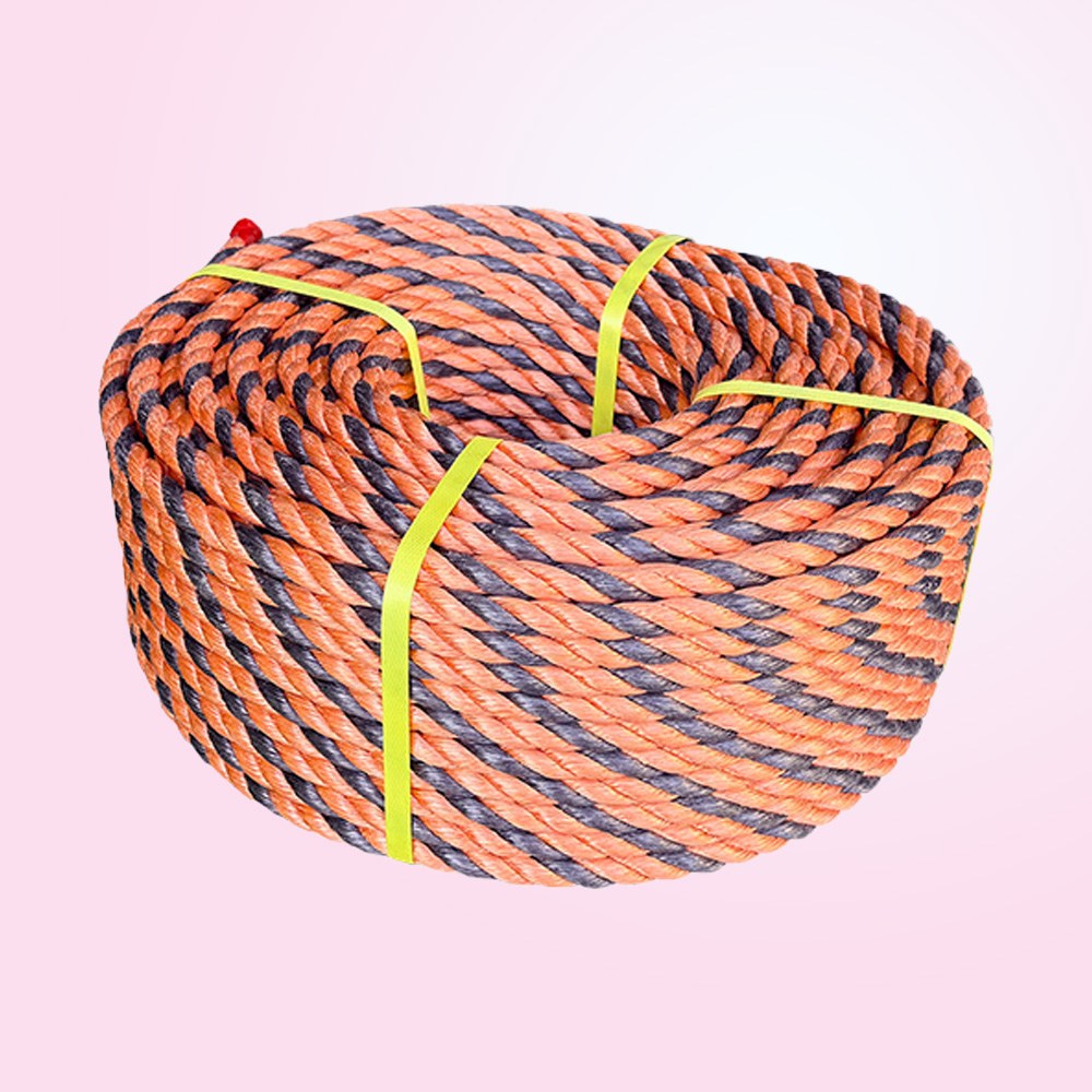 국산 안전로프 (주황+검정) 100M PP로프 현장 안전줄 타이거로프 공사장줄 49,200원