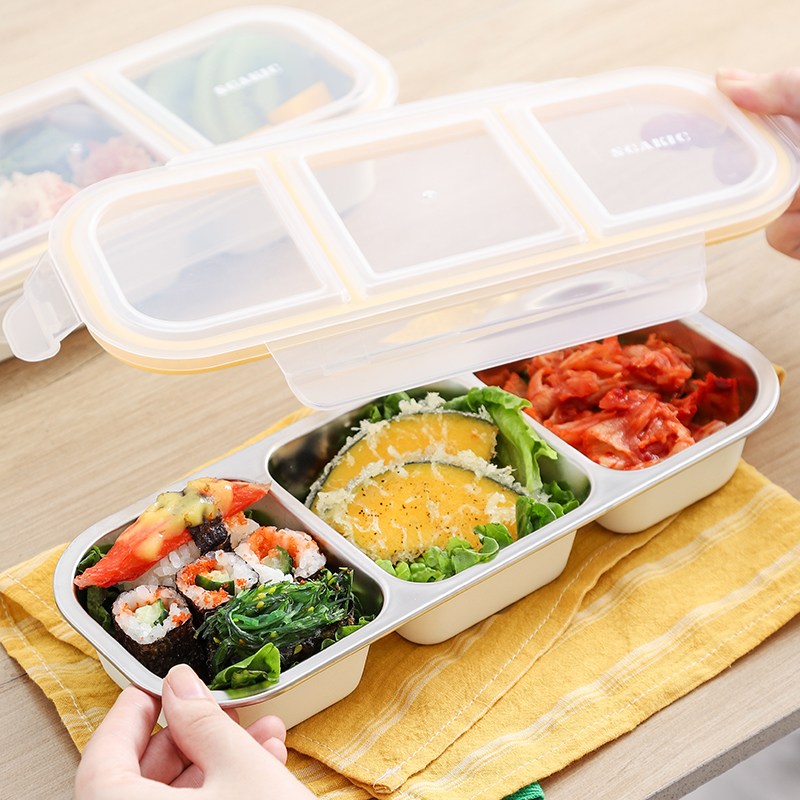 SGAKIC 스텐 과일 도시락통 후르츠팟 다이어트 전자레인지 런치박스 12,800원