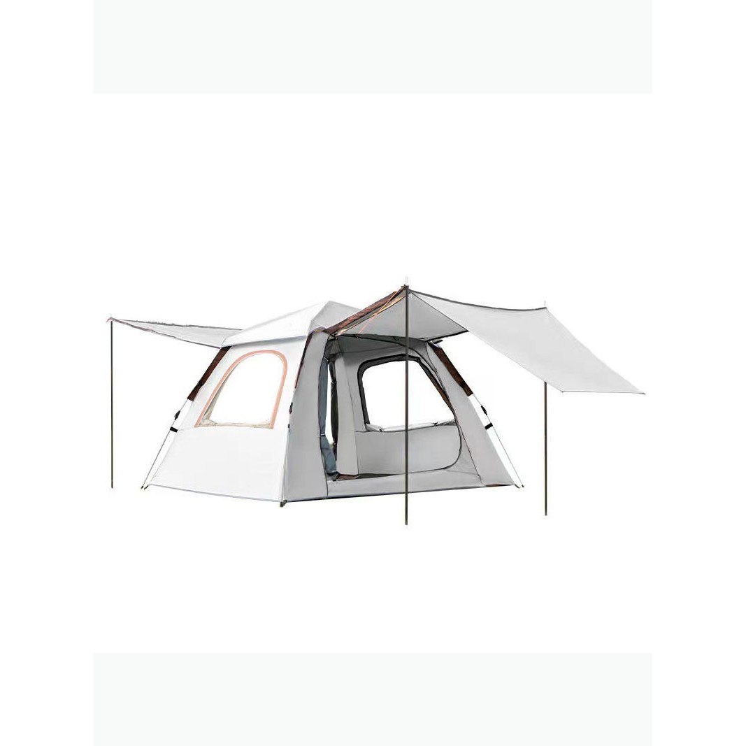 텐트타프 일체형 오토텐트 캠핑 낚시용 휴대용 접이식 방수 풀세트 2800*2600*1600mm, 스모키 그레이, 8-10 150,000원