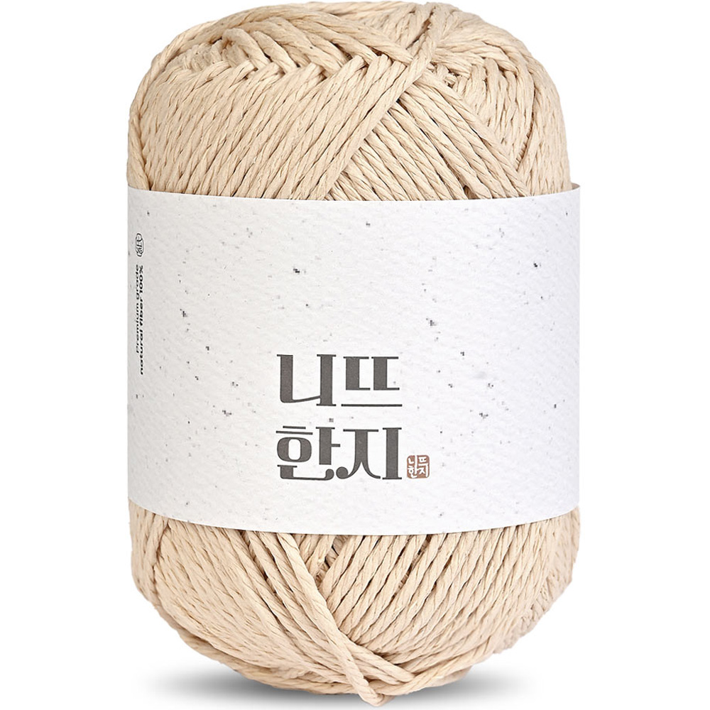 니뜨 한지 뜨개실 50g 7,000원