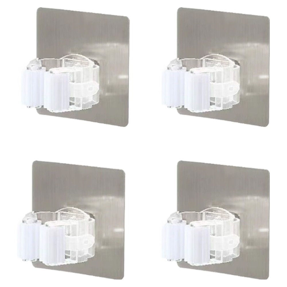 앞날창창 무타공 욕실 화장실 청소도구 걸이 8cm 4,280원