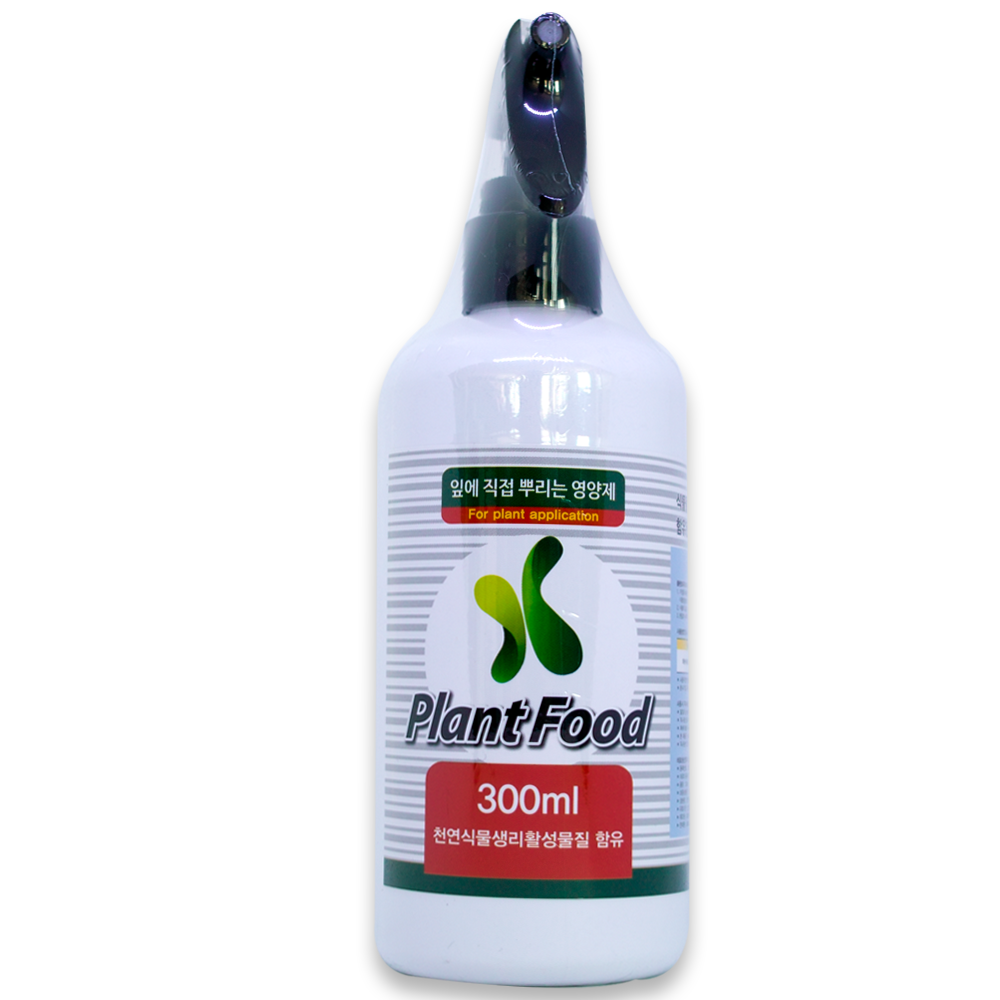 플랜트파트너스 잎에 직접 뿌리는 식물 화분 영양제 플랜트 푸드(Plant Food) 2병 세트 (각 300ml) 7,900원