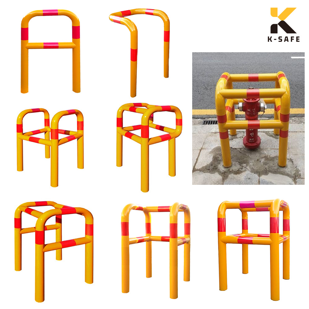 서진 스틸 소화전보호대 H자형 충돌방지 주차금지 접근금지 코너보호 기둥보호, 1개 226,600원