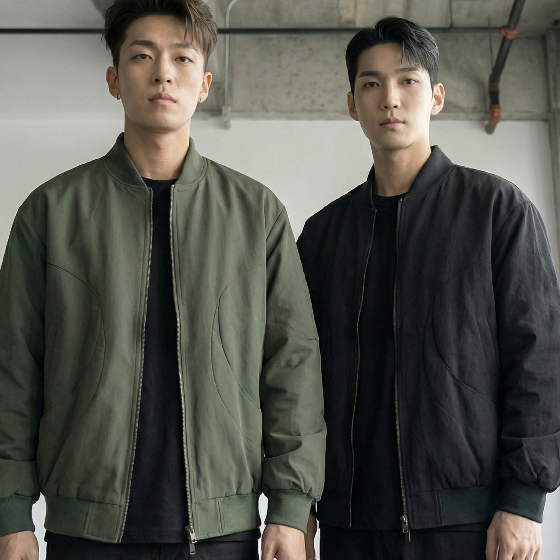 봄가을 바람막이 남성 오버핏 자켓 MA-1 방풍 남자 항공점퍼 SMOPIG 19,800원