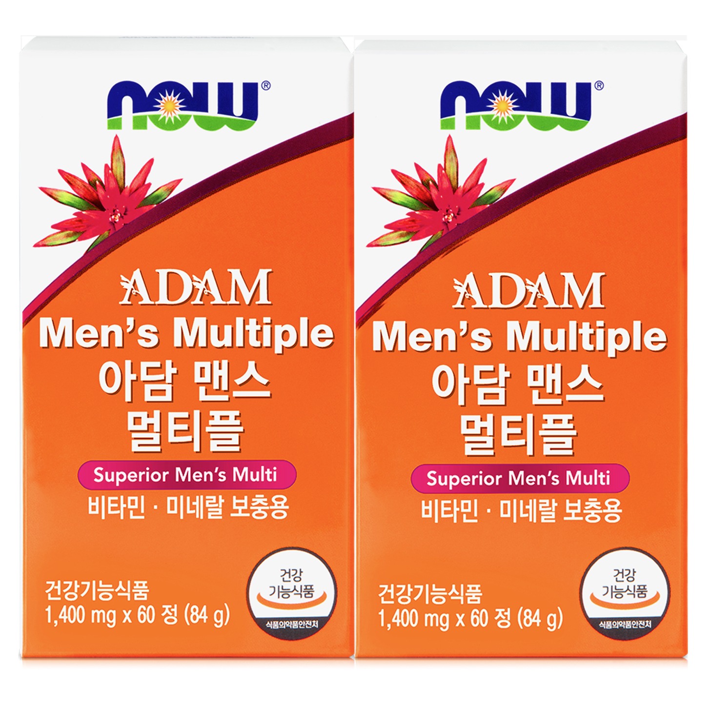 나우푸드 아담 맨스 멀티비타민 84g, 60정, 1개 24,000원