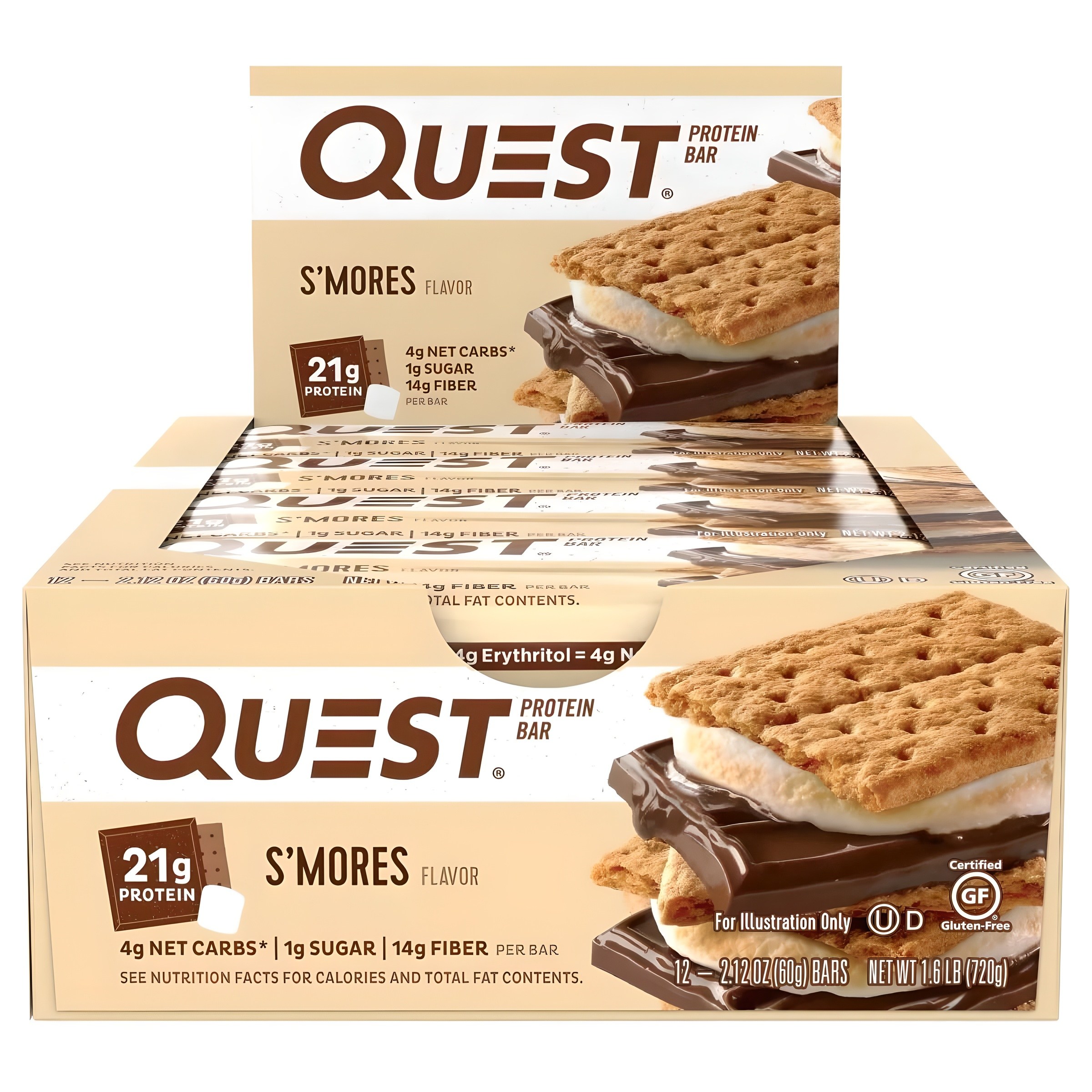 퀘스트뉴트리션 프로틴 바 스모어 31,270원