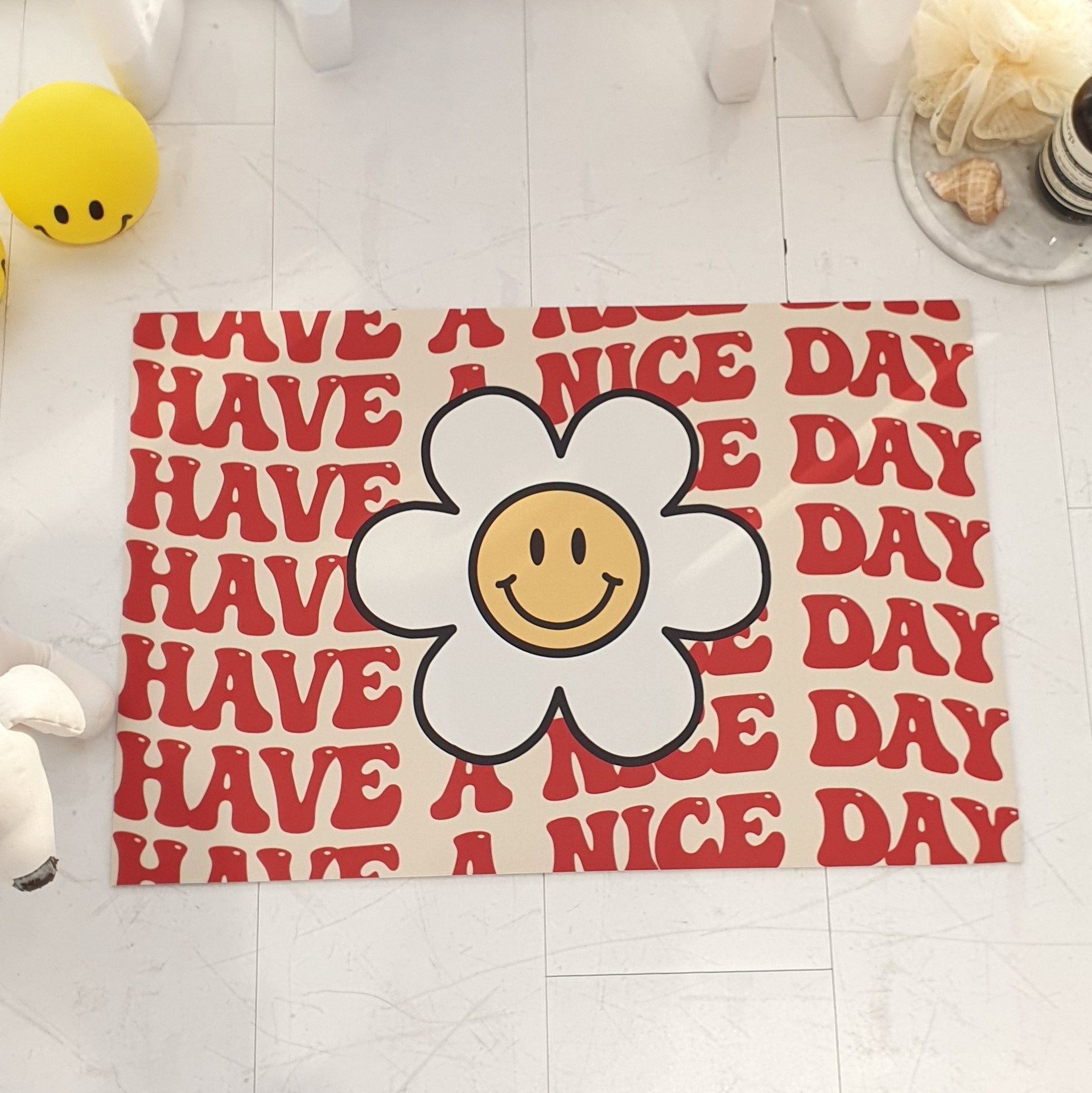 욜리욜로 스마일 빨아쓰는 규조토 욕실 주방 발매트 11,400원