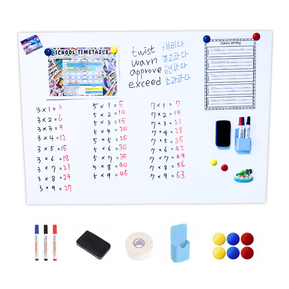 바이빈이 3초 탈부착 붙이는 자석 화이트보드 17,800원