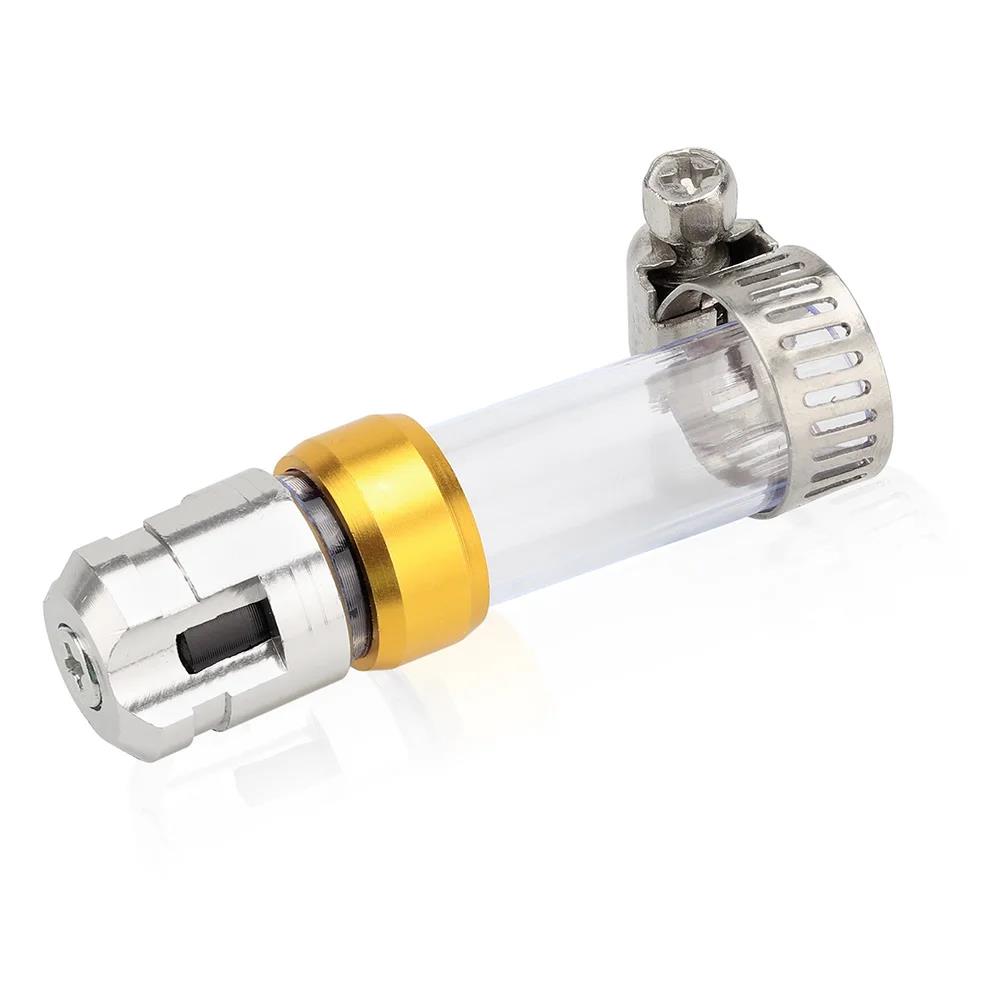 호환 PCX150 ADV150 Aerox 155 Nmax V1 V2 클릭 125i 용 태국의 합금 오토바이 에어 필터 드레인 튜브 헤드 9,100원