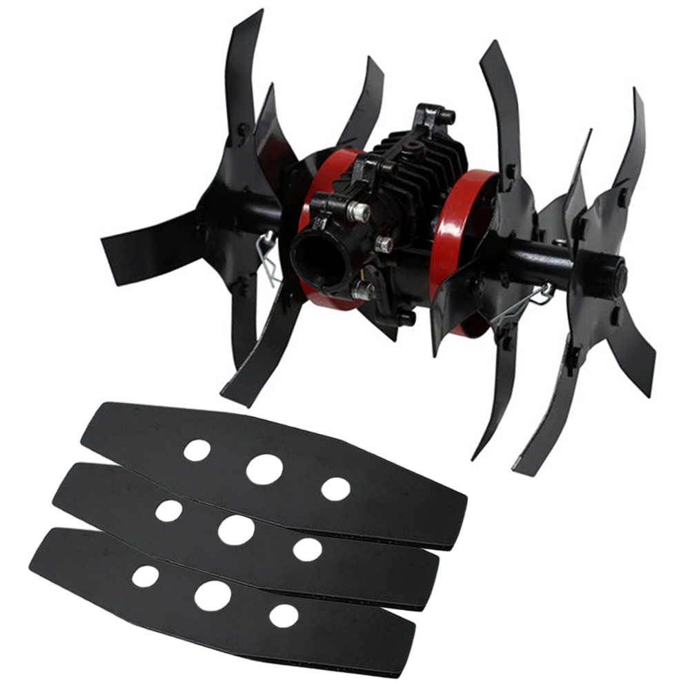 예초기 부착 관리기+대건 이도날 3개 로타리기 밭갈기 도랑파기 제초기날 김매기 흙갈이 텃밭 정원 풀제거, 1개 73,500원