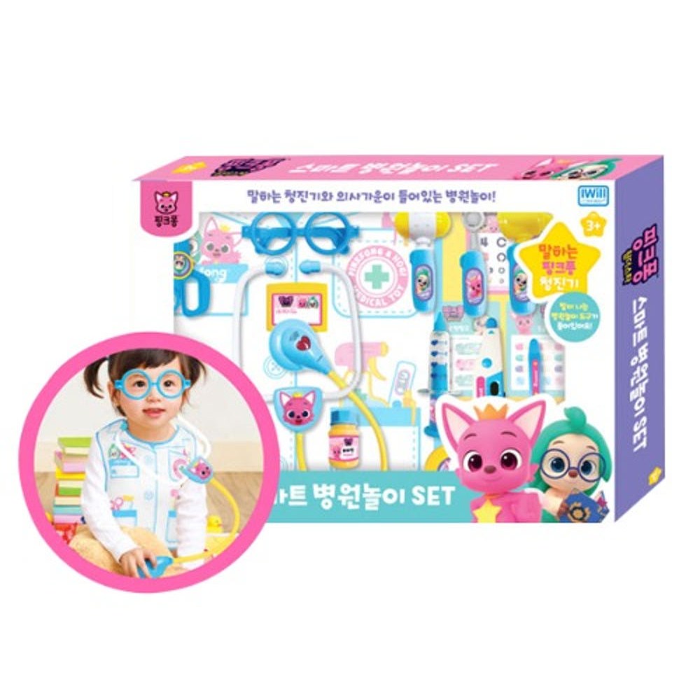 핑크퐁 원더스타 스마트 병원놀이 세트 100,360원
