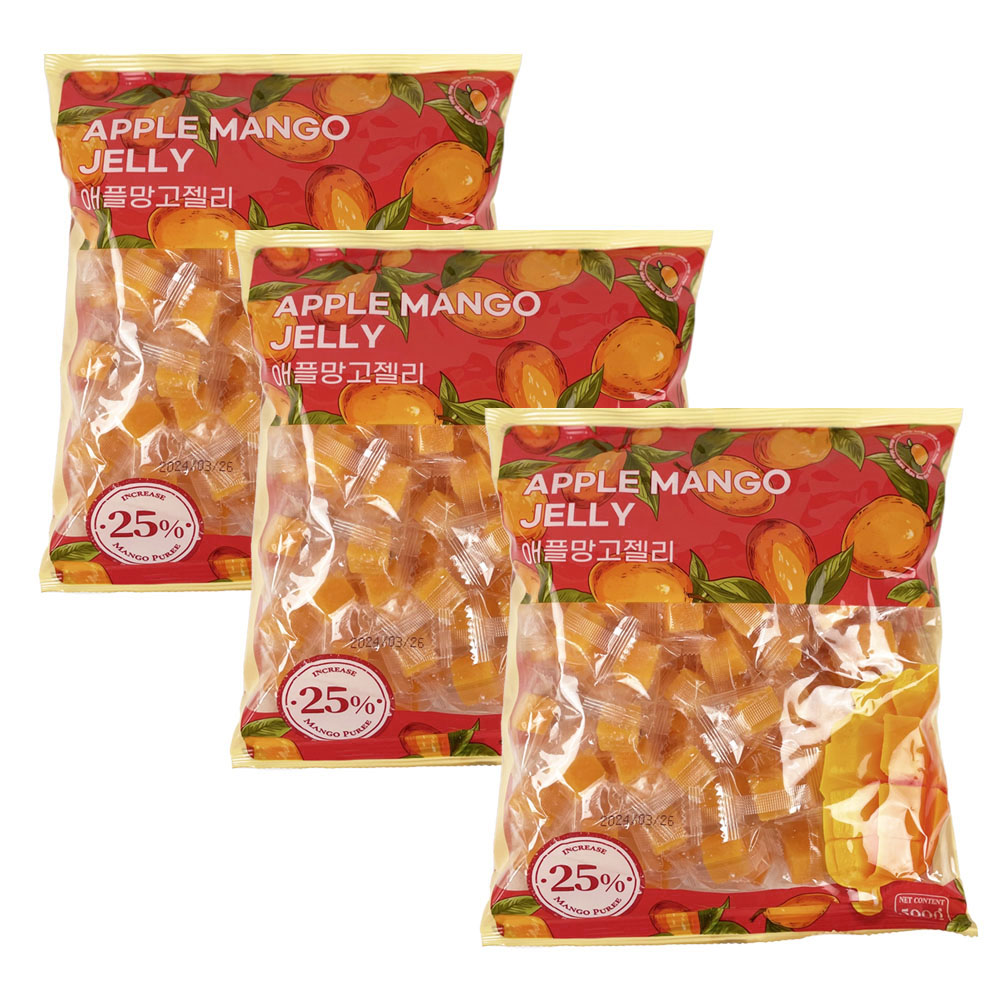 자연미가 스윗큐브 애플망고젤리 1.5kg /건망고보다 맛있는 망고젤리~ 13,510원