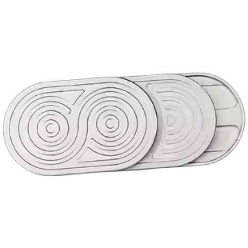 EDC 물결 무지개 자석 피젯 슬라이더 성인용 안티스트레스 스트레스 해소 피젯 장난감 핸드 스피너 금속 푸시 슬라이더 자석 장난감, 1개, 은색 41,000원