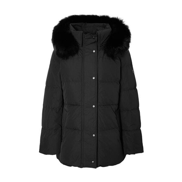 [국내백화점] 헤지스레이디스 헤지스 레이디스 에센셜 폭스퍼 하프 헤비 구스 다운 여성캐주얼 데일리룩 554,370원