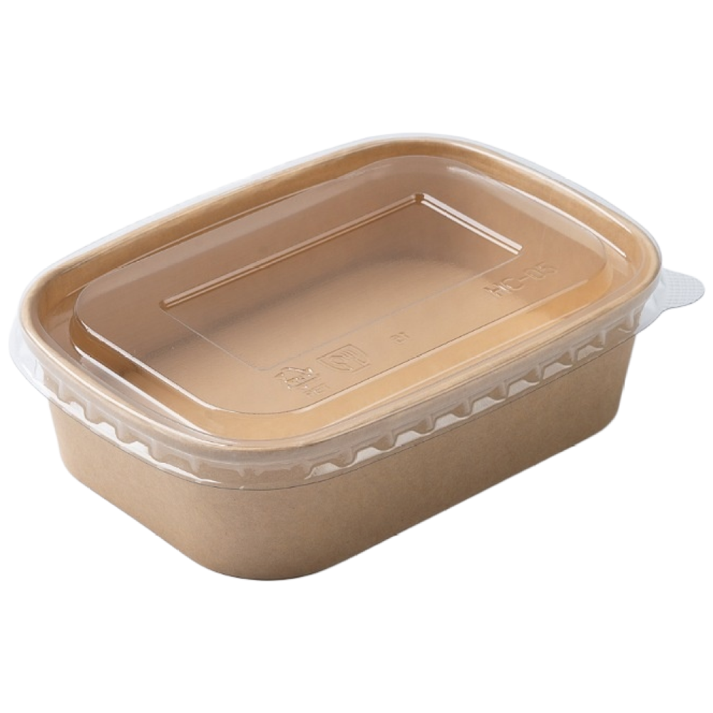 크라프트 사각용기 세트 580ml, 1세트, 25개 11,550원