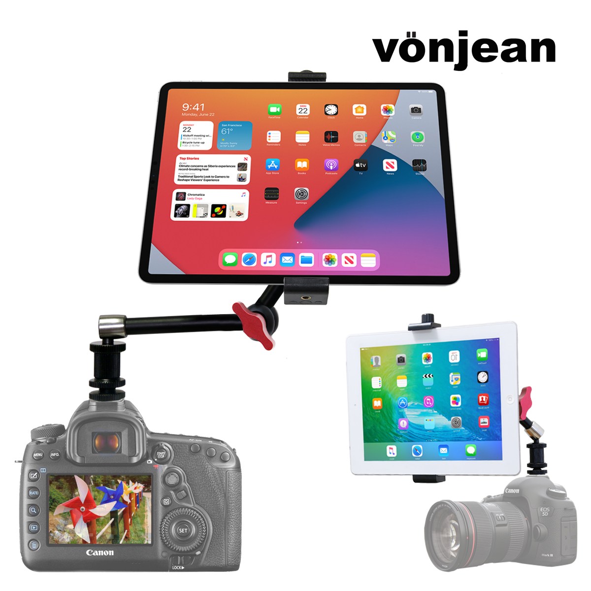 아이패드 갤럭시탭 프리뷰 프롬프터 모니터 KIT (브이로그 카메라 액션캠 촬영 등) 54,910원