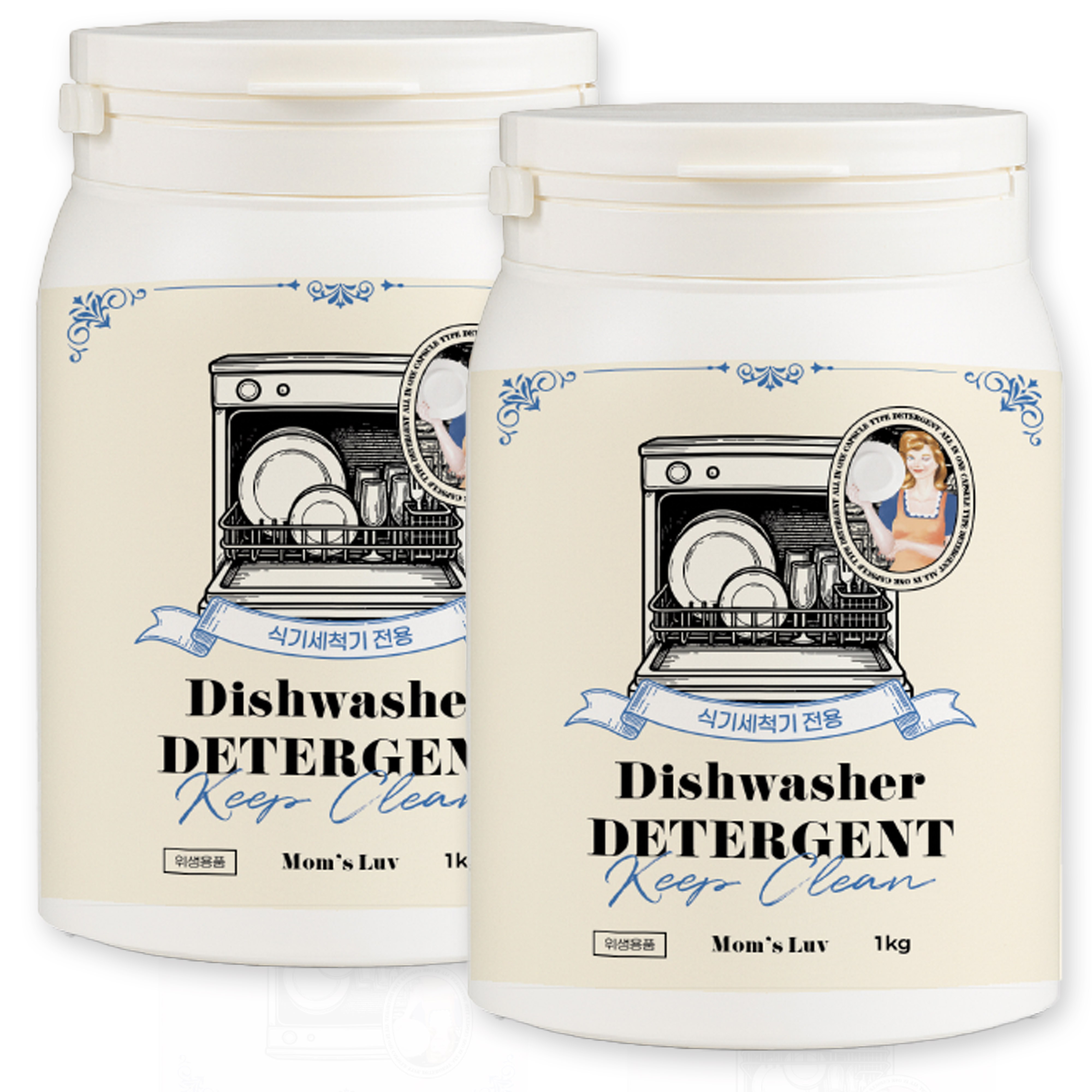 맘스럽 식기세척기세제 1kg x 2병 스푼포함 올인원 고급형 프리미엄 식기세척기세제 주방세제 식품첨가물사용 20년 노하우로만든, 1kg, 2개 12,870원