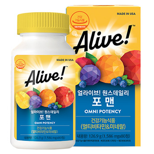 얼라이브 원스데일리 포 맨 멀티비타민 29,400원