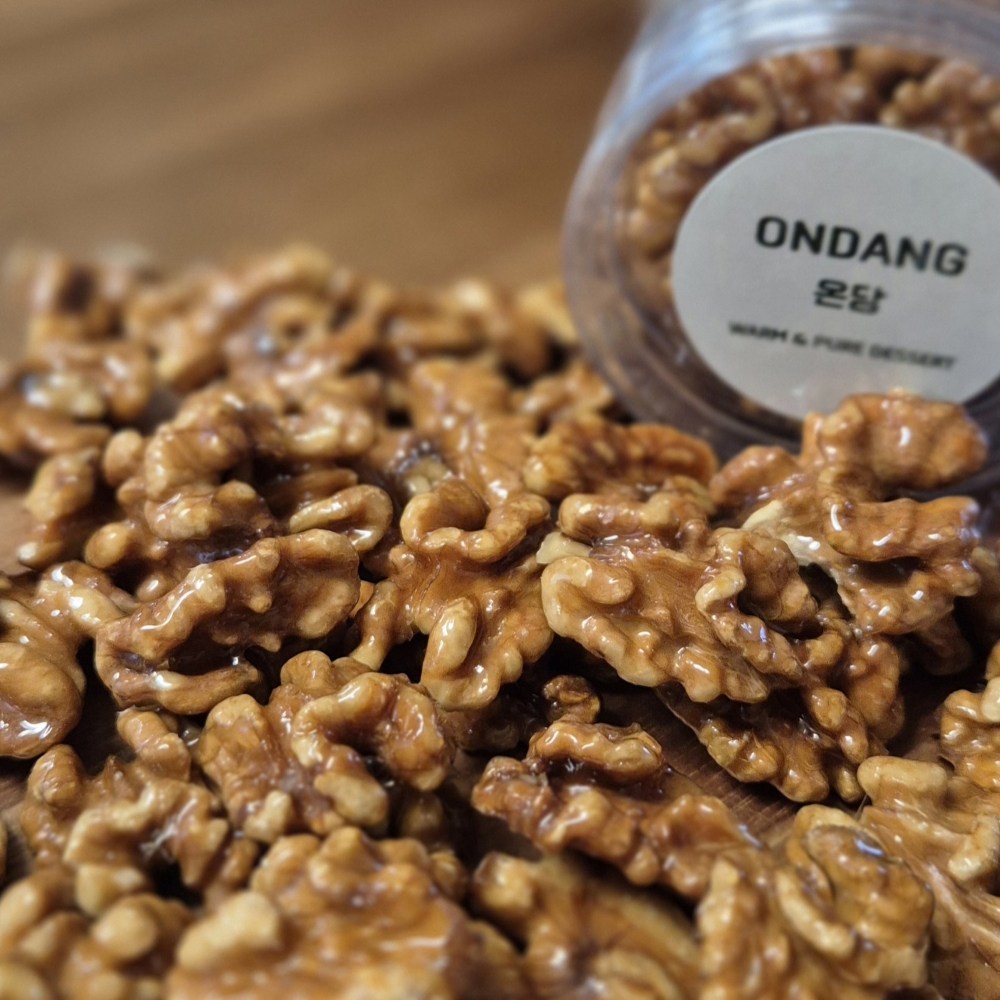 튀기지 않고 오븐에 두번 구운 온당디저트 저당 호두강정, 100g, 2개 15,400원