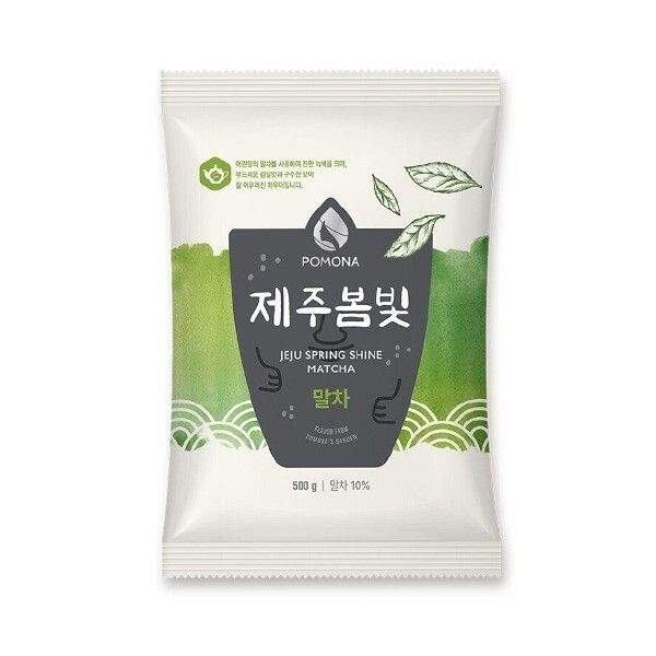 포모나 제주봄빛 말차 파우더 500g 21,800원