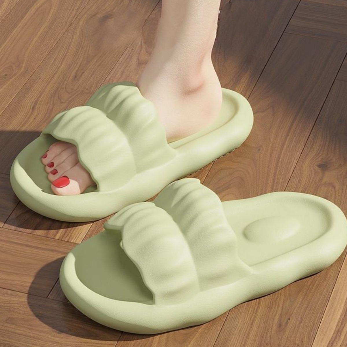 Dnc 말랑폭신 구름 슬리퍼 EVA 여성용 실내화 욕실화 8,450원