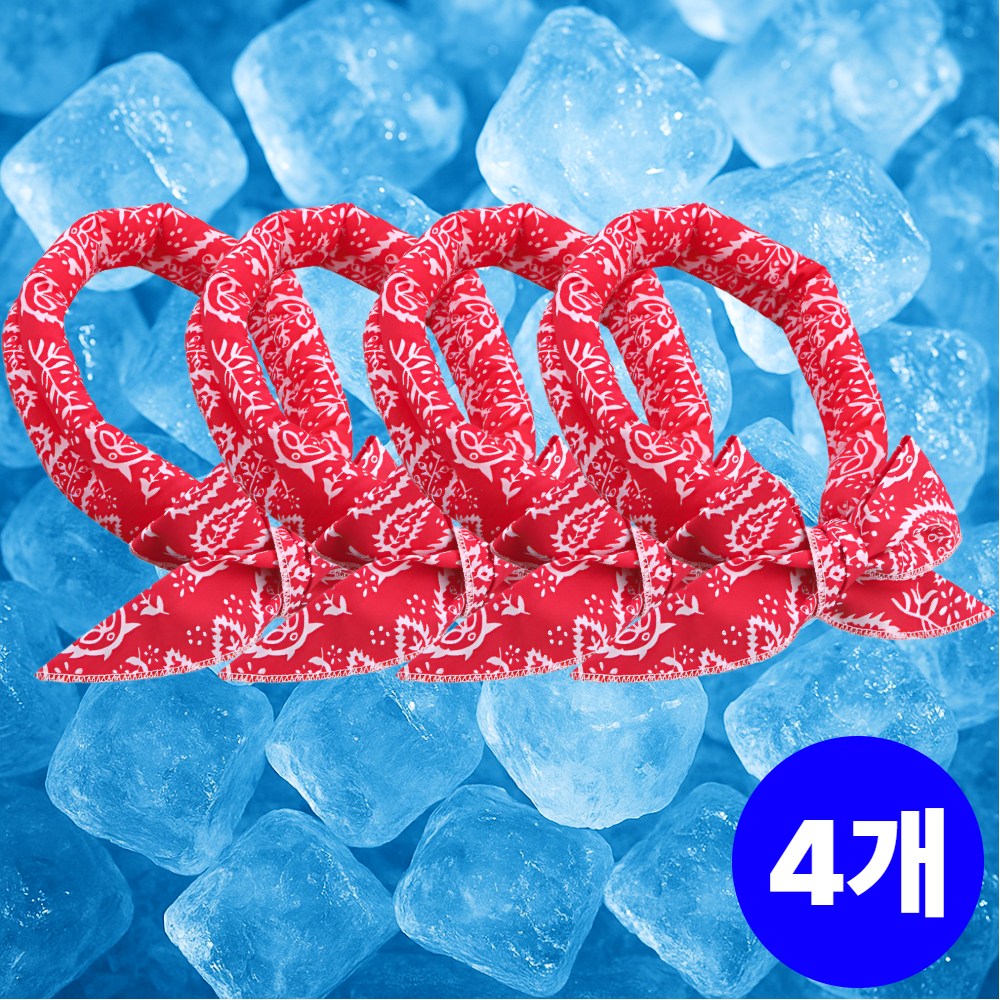 쿠빗 시원한 쿨 아이스 스카프 냉동 목수건 6,550원