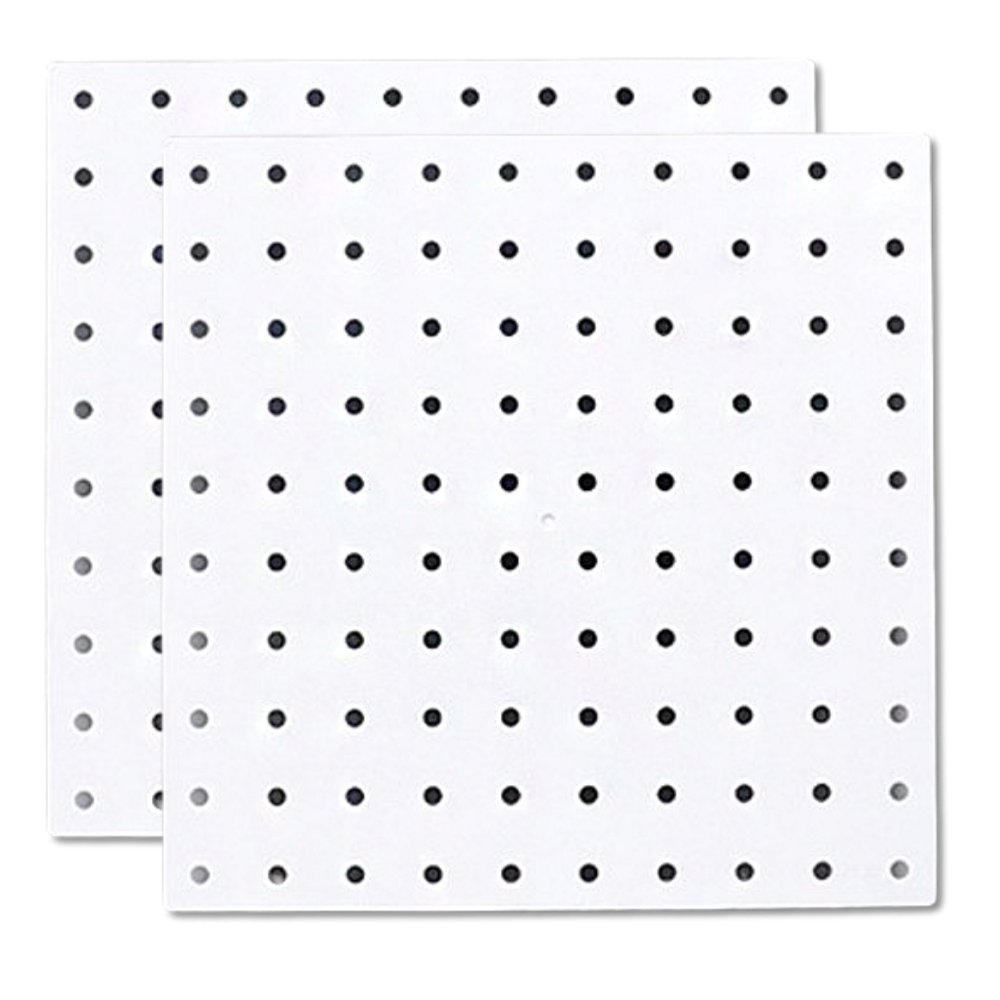 심플 포켓 모던 인테리어 타공판 25.2x25.2cm, 하얀색, 2개 30,800원