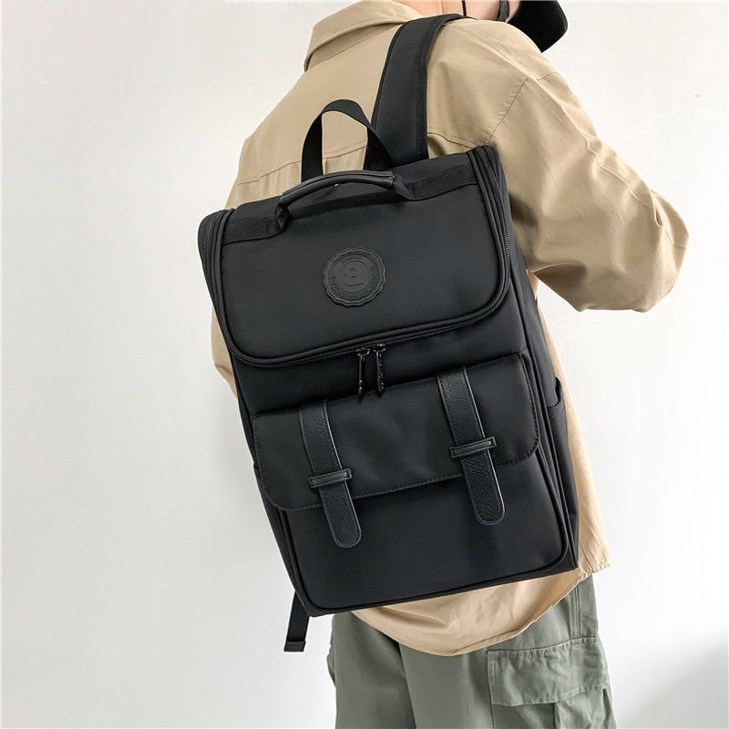 YUMDE 남성 노트북 수납 백팩 대용량 방수 여행 출장 가방 37,800원