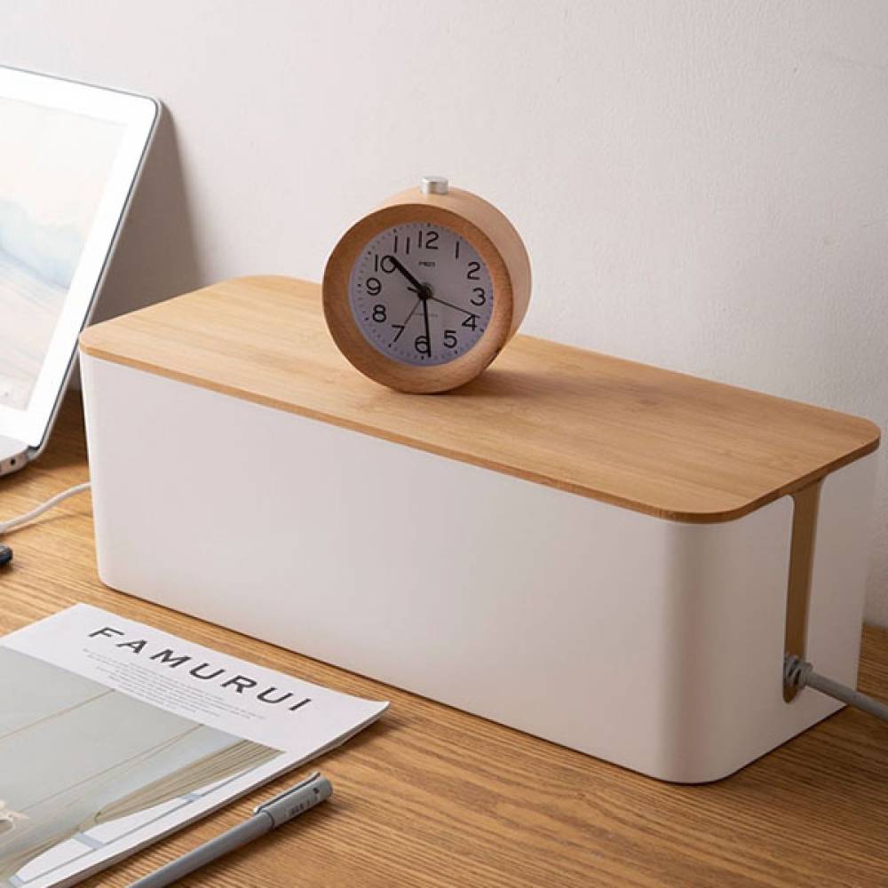 YottaPP 우드전선정리함 중형 10,090원