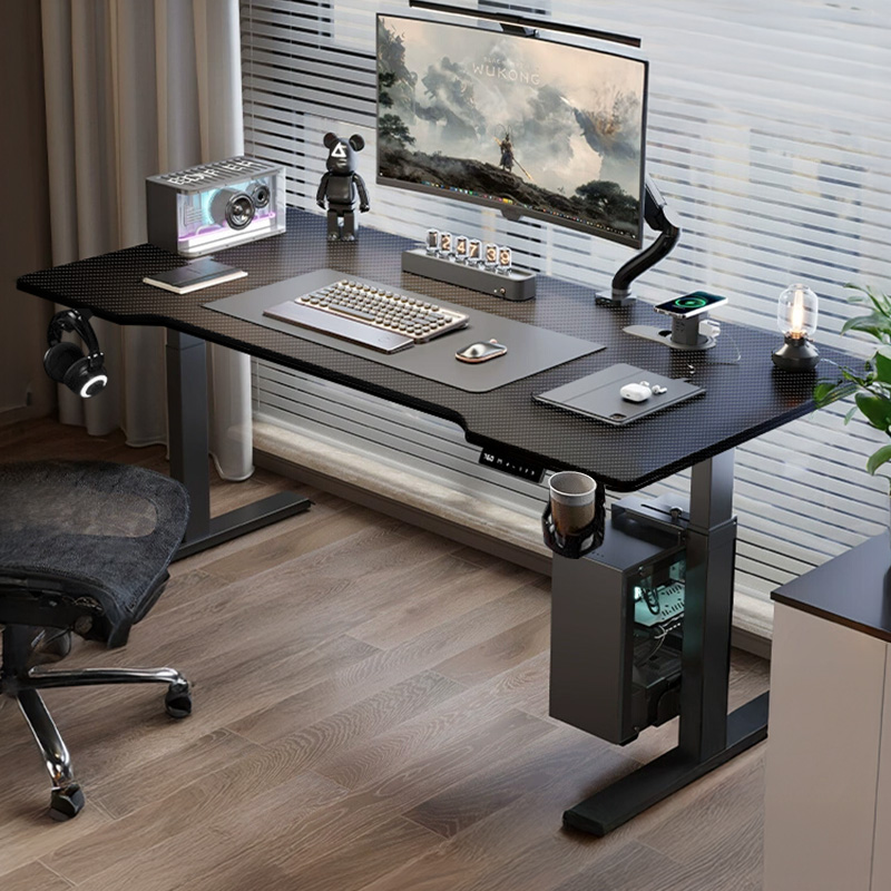 [30일 무료 체험]Xpanse 높이 조절 스탠딩 데스크는 넓은 일체형 데스크탑 게이밍 데스크로, 다양한 공간에 적합합니다, 검정색 199,000원