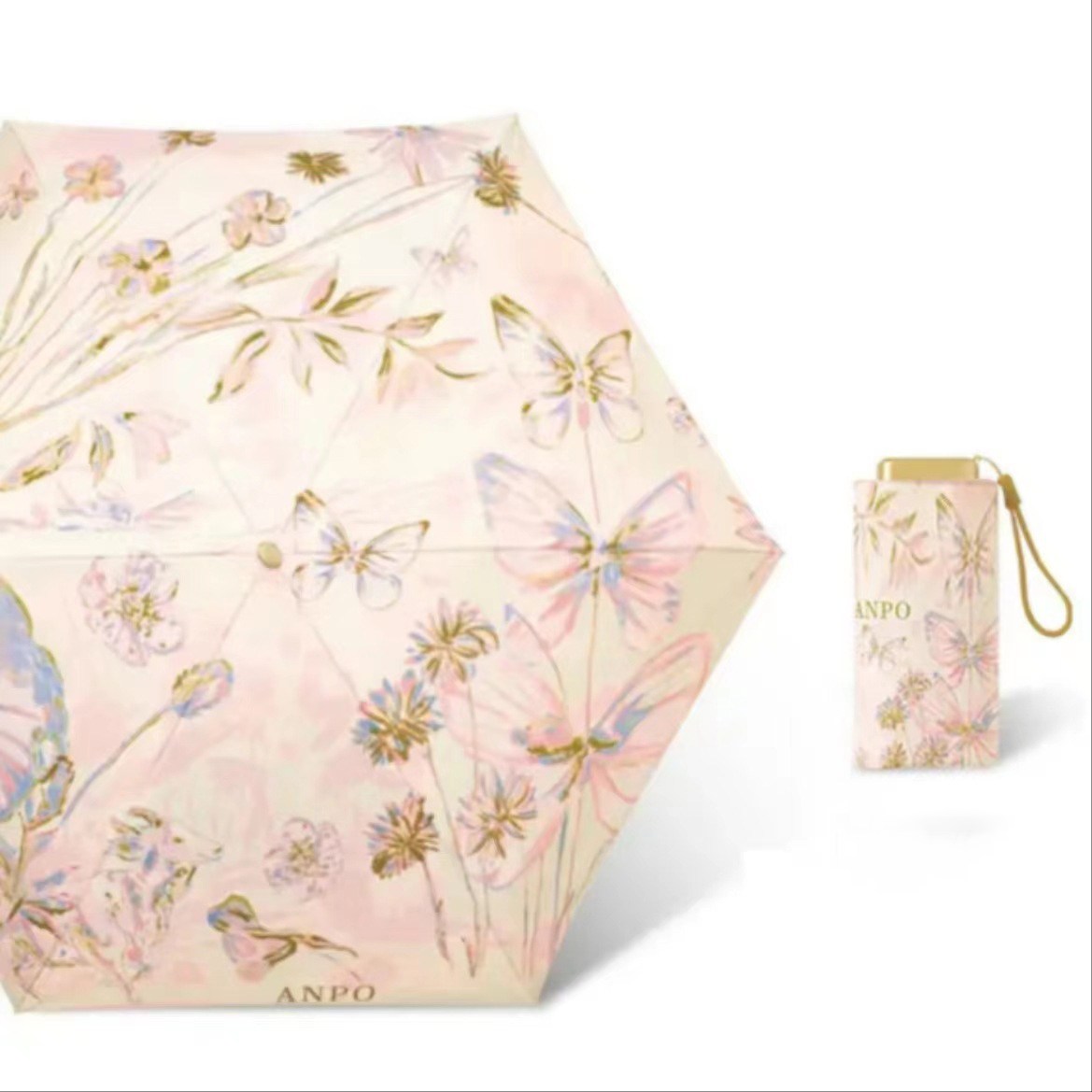 루루잡화점 초경량 미니 UPF50 99%차단 인증 암막 6단 양우산 우산 양산 14,990원