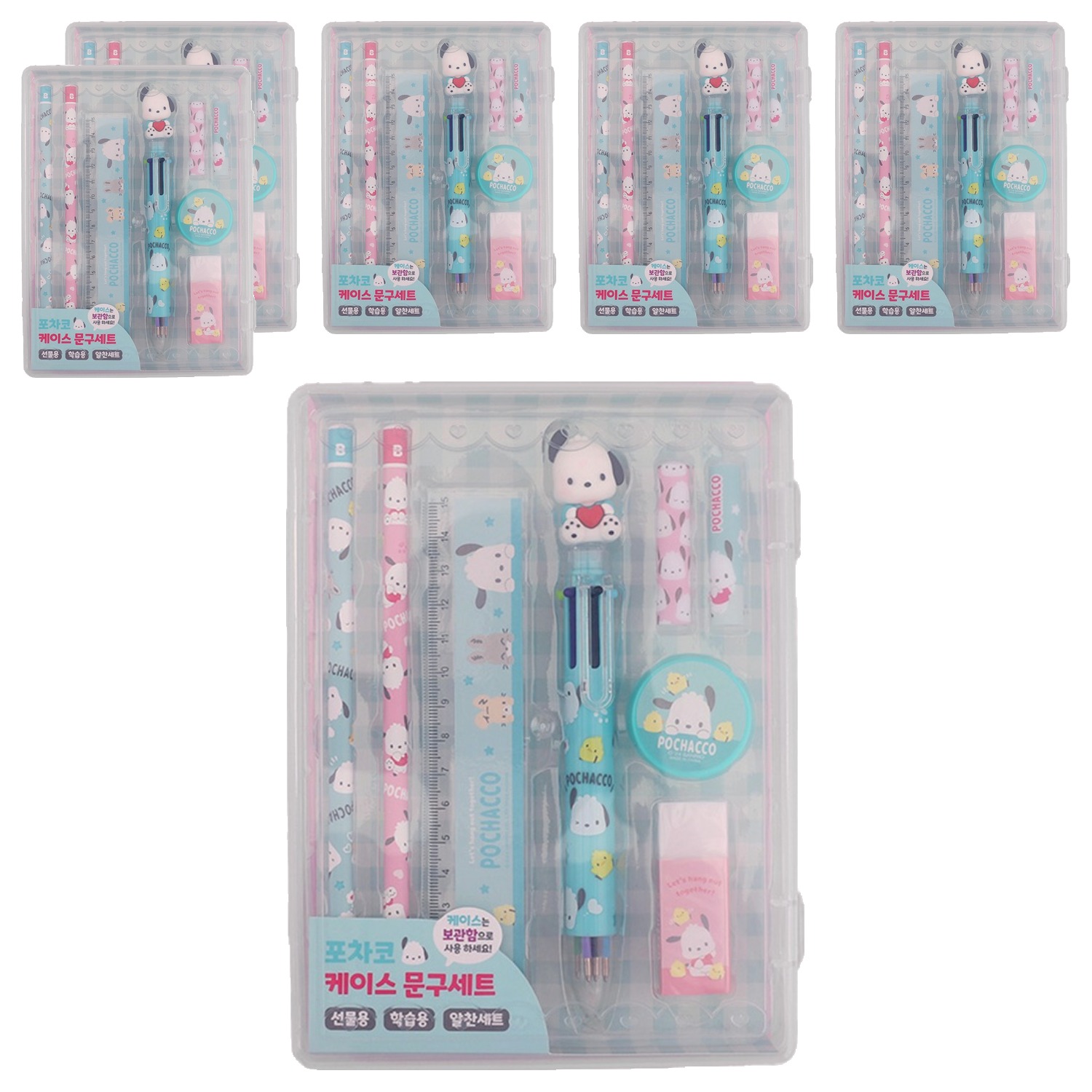 산리오캐릭터즈 포차코 케이스 문구세트 17,880원