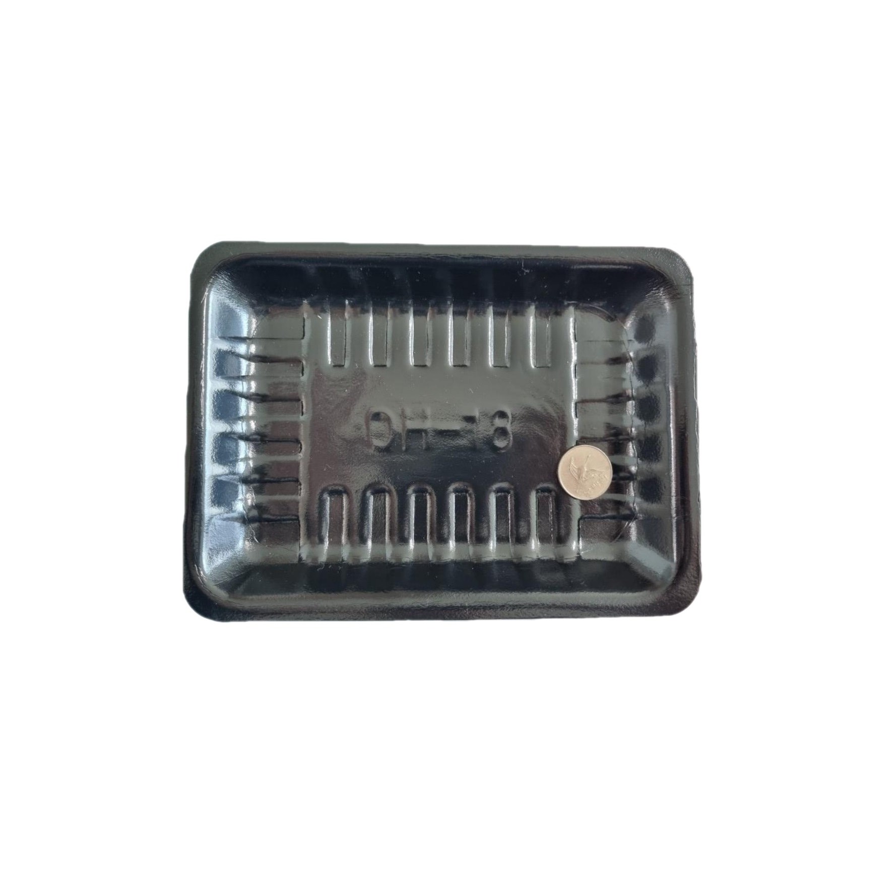 PSP용기 정육트레이 일회용 포장 스티로폼접시 사각 생선 수산물 1회용품 18호 흑색 1000EA 89,000원