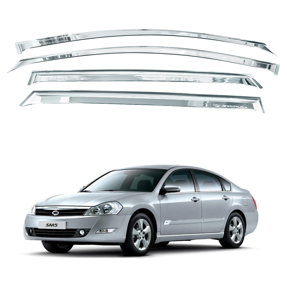 르노삼성 뉴SM5/뉴SM7 전용 크롬 썬바이저 4개 1세트 33,900원